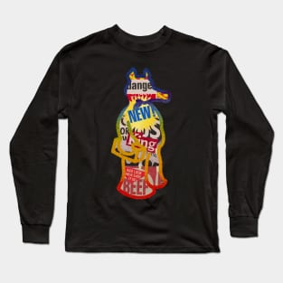 "Bad Character" Quasimoto x [obn] Long Sleeve T-Shirt